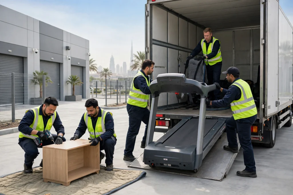 Gym Equipment Removal Abu Dhabi