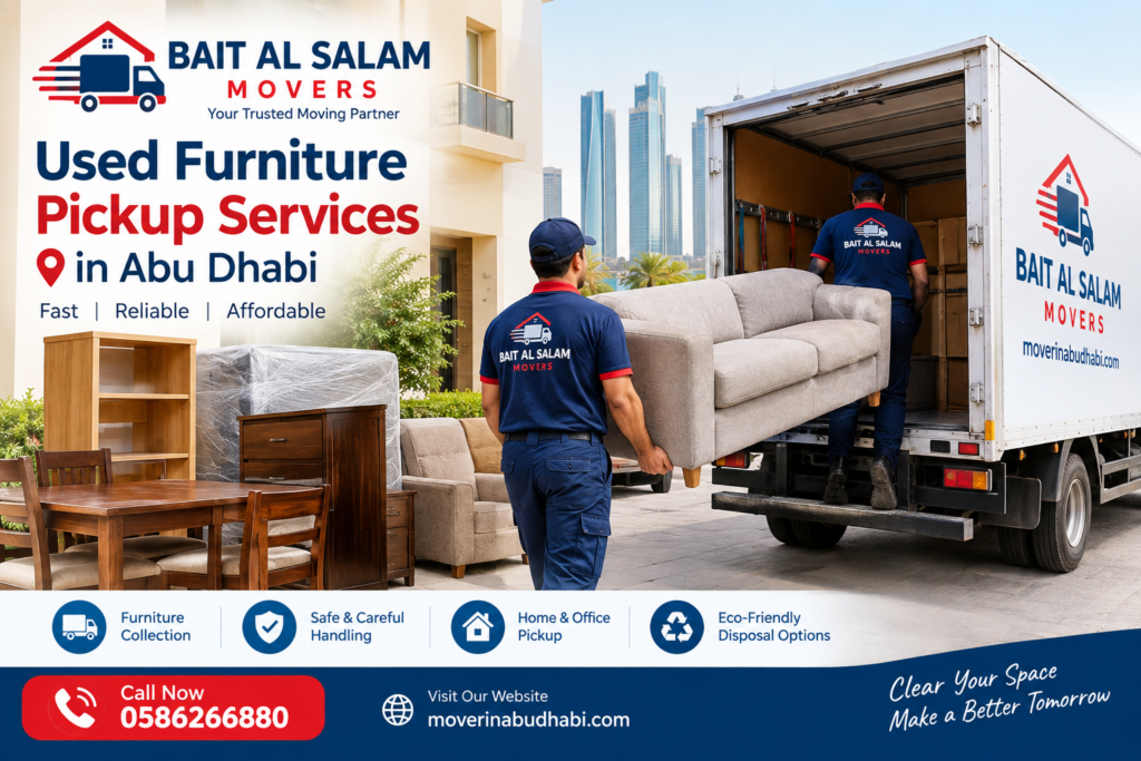Old Furniture Disposal & Removals Abu Dhabi