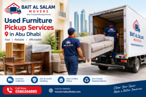 Used Furniture Pickup Services in Abu Dhabi