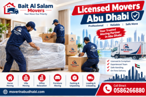 Licensed Movers Abu Dhabi – Reliable Moving Services