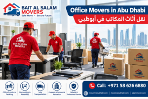 Office Movers in Abu Dhabi | نقل أثاث المكاتب في أبوظبي