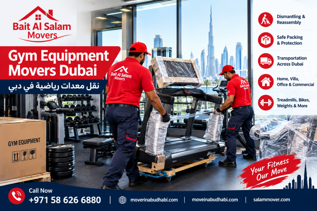 Gym Equipment Movers Dubai