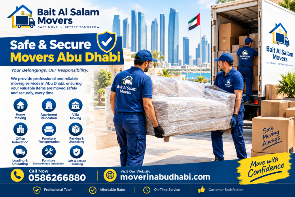 Safe & Secure Movers Abu Dhabi