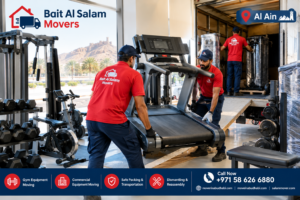 Gym & Commercial Equipment Moving Movers Al Ain